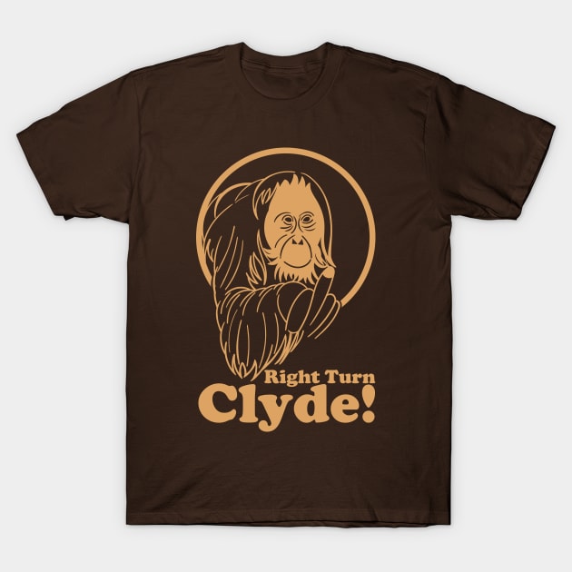 Right Turn Clyde T-Shirt by Meta Cortex